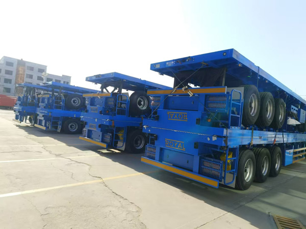 出口型平板半挂车